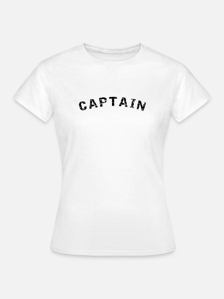 Captain Style Design - Frauen T-Shirt - Weiß