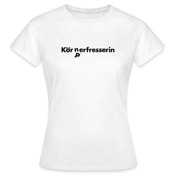 Vegetarierin - Frauen T-Shirt - Weiß - Vorne - AI Model Female 172 dark (172cm)
