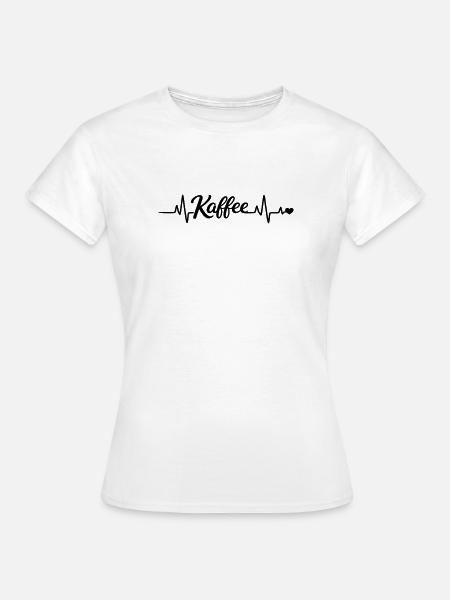 Kaffee - Frauen T-Shirt - Weiß