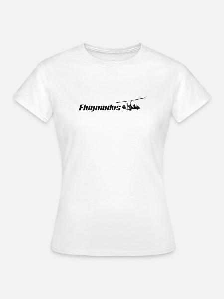 Flugmodus Tragschrauber - Frauen T-Shirt - Weiß