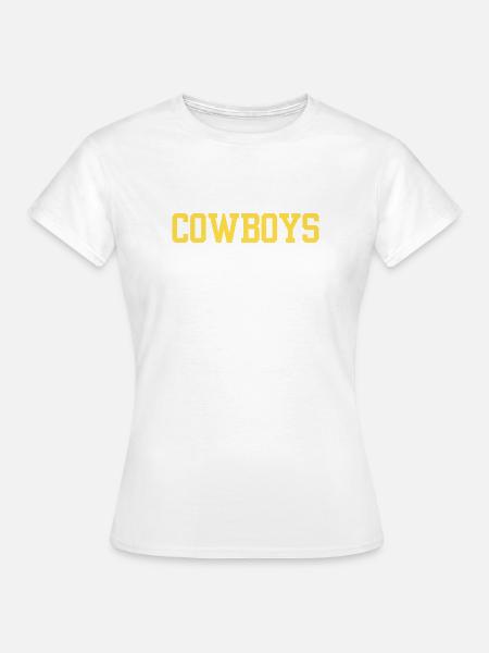 cowboys - Frauen T-Shirt - Weiß