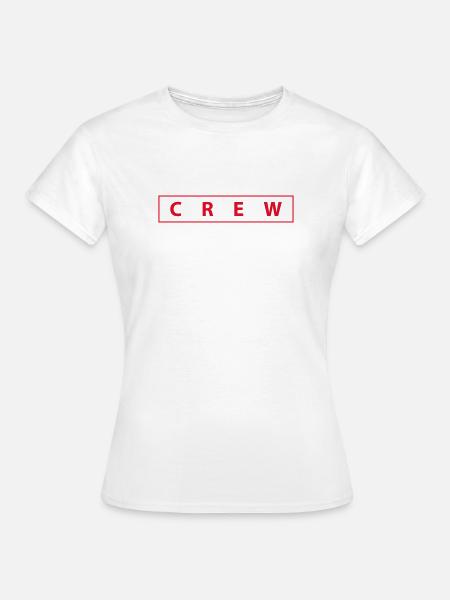 crew - Frauen T-Shirt - Weiß