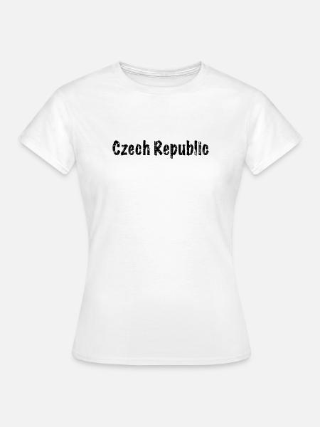 Czech Republic - Frauen T-Shirt - Weiß