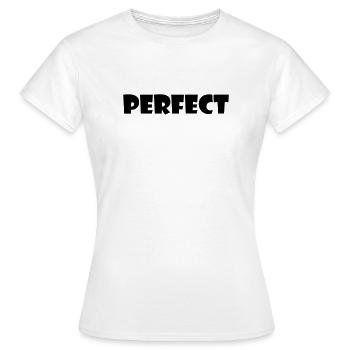 Parfait - T-shirt Femme - blanc - Devant - AI Model Female 172 dark (172cm)