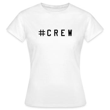 équipage - T-shirt Femme - blanc - Devant - AI Model Female 172 dark (172cm)