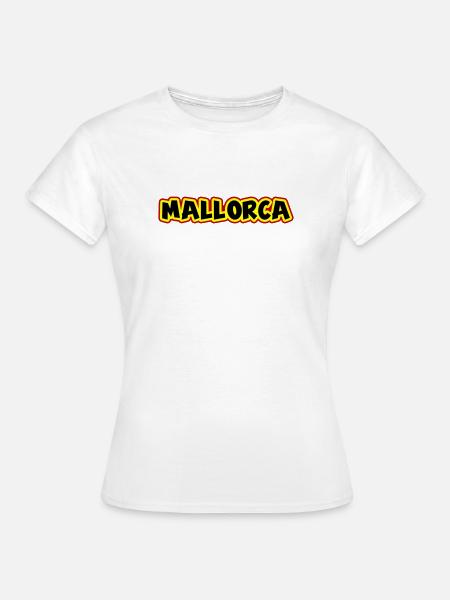 Mallorca - Frauen T-Shirt - Weiß