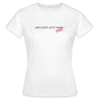 Satzzeichen Retten Leben Spruch - Frauen T-Shirt - Weiß - Vorne - AI Model Female 172 dark (172cm)