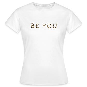T-shirt calme naturel et expression de soi - T-shirt Femme - blanc - Devant - AI Model Female 172 dark (172cm)