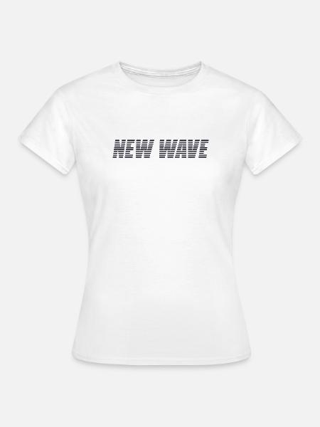 New Wave - Frauen T-Shirt - Weiß
