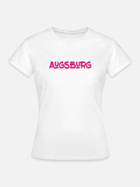 Augsburg - Bayern - Schwaben - Friedberg - Frauen T-Shirt - Weiß