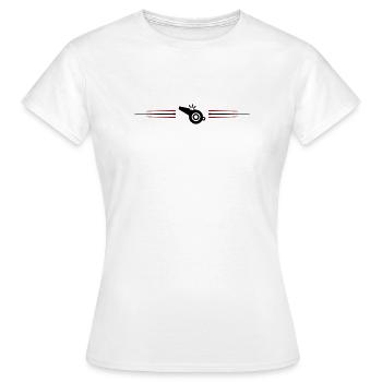Whistle Whistle Line - Women's T-Shirt - white - Front - AI Model Female 172 dark (172cm)