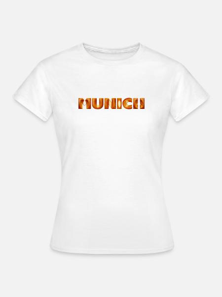 Munich - Frauen T-Shirt - Weiß