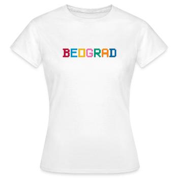 BEOGRAD Belgrade Belgrad - T-shirt Femme - blanc - Devant - AI Model Female 172 dark (172cm)