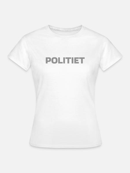 Polizei - Frauen T-Shirt - Weiß
