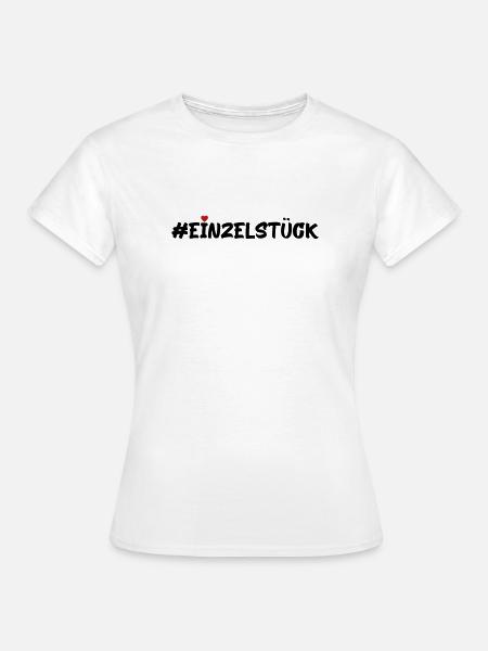 Einzelstück - Frauen T-Shirt - Weiß