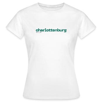 Charlottenburg Berlin - Simples schönes Design - Frauen T-Shirt - Weiß - Vorne - AI Model Female 172 dark (172cm)