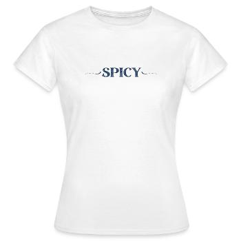 piquant - T-shirt Femme - blanc - Devant - AI Model Female 172 dark (172cm)