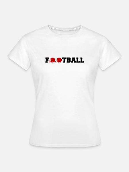 Rotes Helmduo Sportdesign - Frauen T-Shirt - Weiß