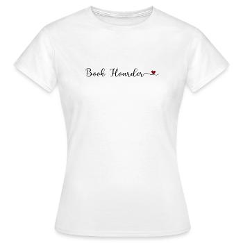 Buch Sammler - Frauen T-Shirt - Weiß - Vorne - AI Model Female 172 dark (172cm)
