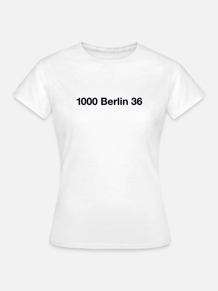 Berlin 36 Kreuzberg - Frauen T-Shirt - Weiß
