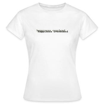 Parler de sentiments 4 - T-shirt Femme - blanc - Devant - AI Model Female 172 dark (172cm)