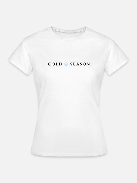 Cold Season - Frauen T-Shirt - Weiß