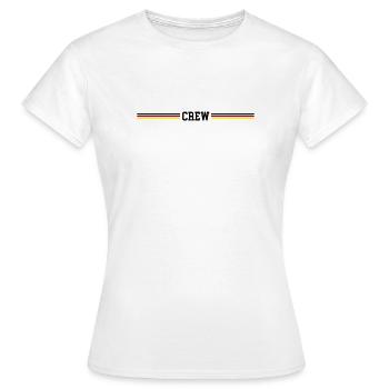 Équipage Pavillon allemand - T-shirt Femme - blanc - Devant - AI Model Female 172 dark (172cm)