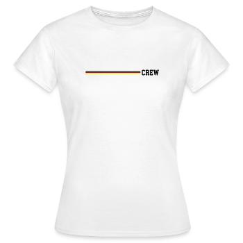 Équipage Pavillon allemand - T-shirt Femme - blanc - Devant - AI Model Female 172 dark (172cm)