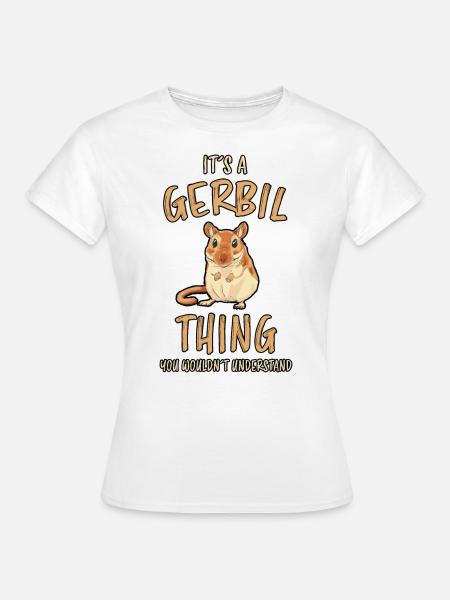 Rennmaus Spruch Maus Lustiges Rennmäuse Geschenk - Frauen T-Shirt - Weiß