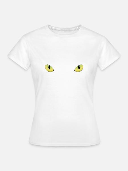 Panthère intérieur - T-shirt Femme - blanc