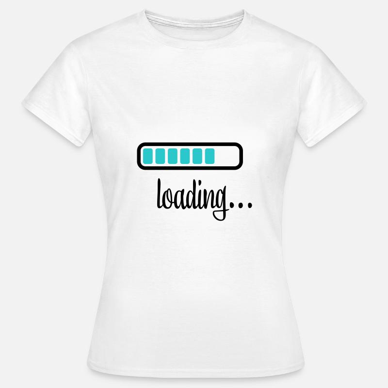 Battery Battery loading - Women's T-Shirt - white