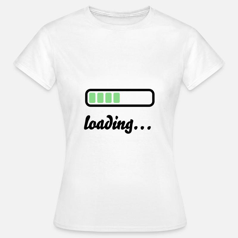 Battery Battery loading - Women's T-Shirt - white