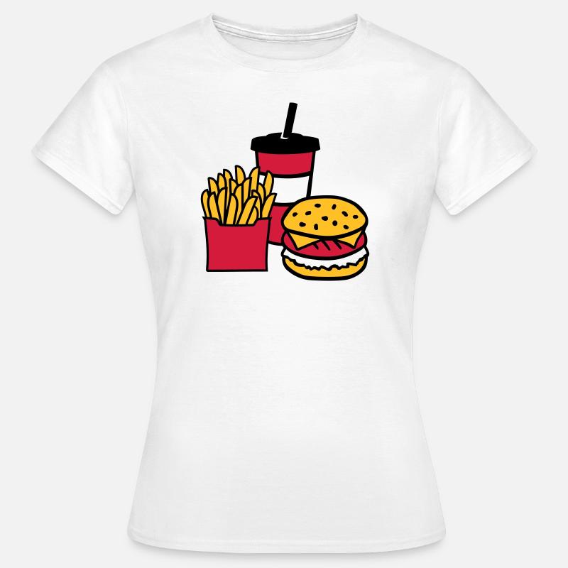 Fast food - Women's T-Shirt - white
