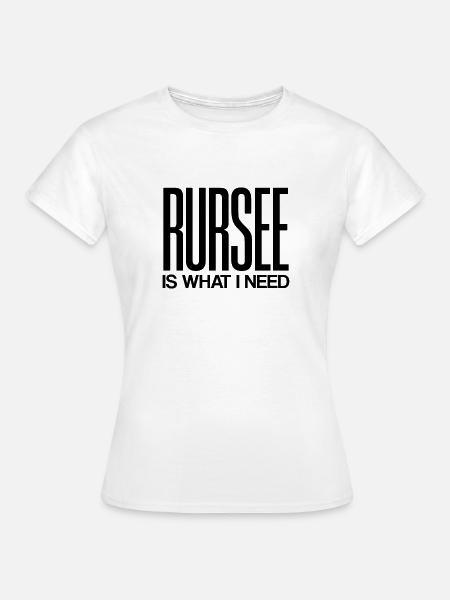 Rursee in der Eifel! - Frauen T-Shirt - Weiß