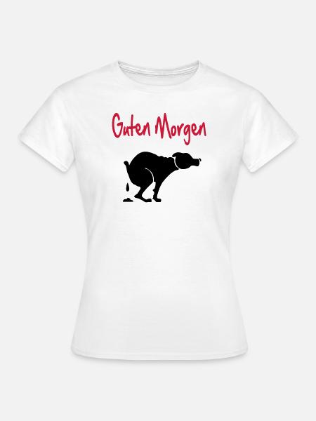 hund - Frauen T-Shirt - Weiß