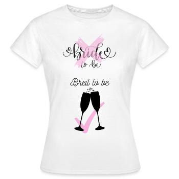 Junggesellenabschied Shirts | Polterabend Shirts - Frauen T-Shirt - Weiß - Vorne - AI Model Female 172 dark (172cm)