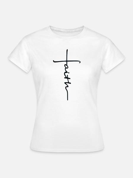 Vertrauen - Frauen T-Shirt - Weiß