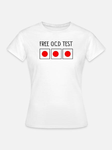 Innerer Monk Free OCD Test - Frauen T-Shirt - Weiß