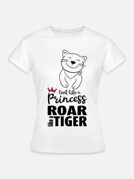 Stubentiger - Frauen T-Shirt - Weiß