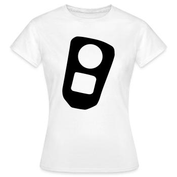 Dosenlasche Dosenöffner Lasche Dose - Frauen T-Shirt - Weiß - Vorne - AI Model Female 172 dark (172cm)