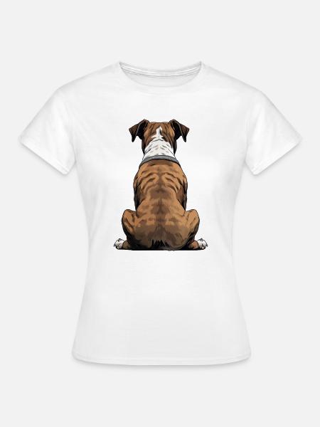 Boxer - Frauen T-Shirt - Weiß