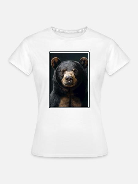 Sun Bear Malaienbär - Frauen T-Shirt - Weiß