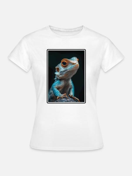 Eidechsen Eidechse - Frauen T-Shirt - Weiß