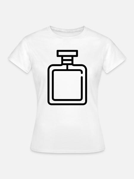 Parfümflasche - Frauen T-Shirt - Weiß