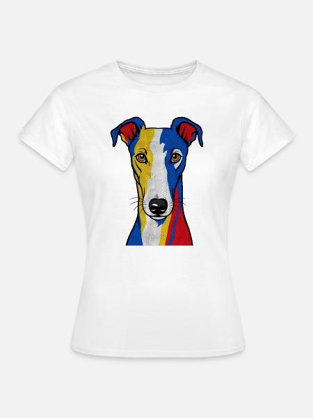 Greyhound - Frauen T-Shirt - Weiß