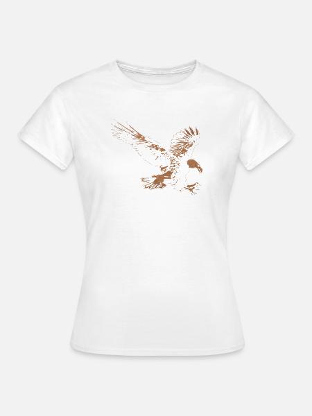 An eagle - Frauen T-Shirt - Weiß