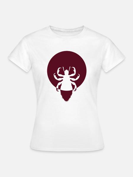 insekt logo - Frauen T-Shirt - Weiß