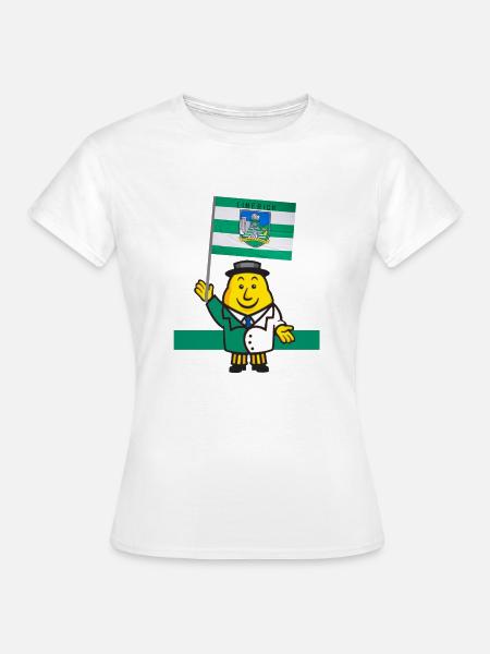 Limerick GAA - Frauen T-Shirt - Weiß