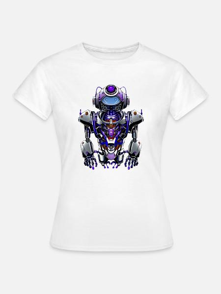 Roboter Omega - Frauen T-Shirt - Weiß