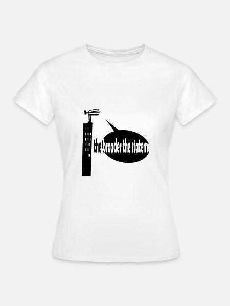 Quote - Frauen T-Shirt - Weiß
